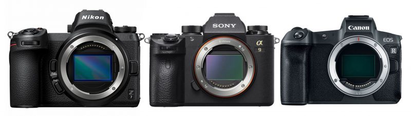 systeemcamera, mirrorless, grote merken, Sony, Nikon, Canon